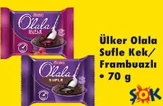 ÜLKER OLALA SUFLE KEK 70 G ÜLKER OLALA SUFLE KEK 70 G